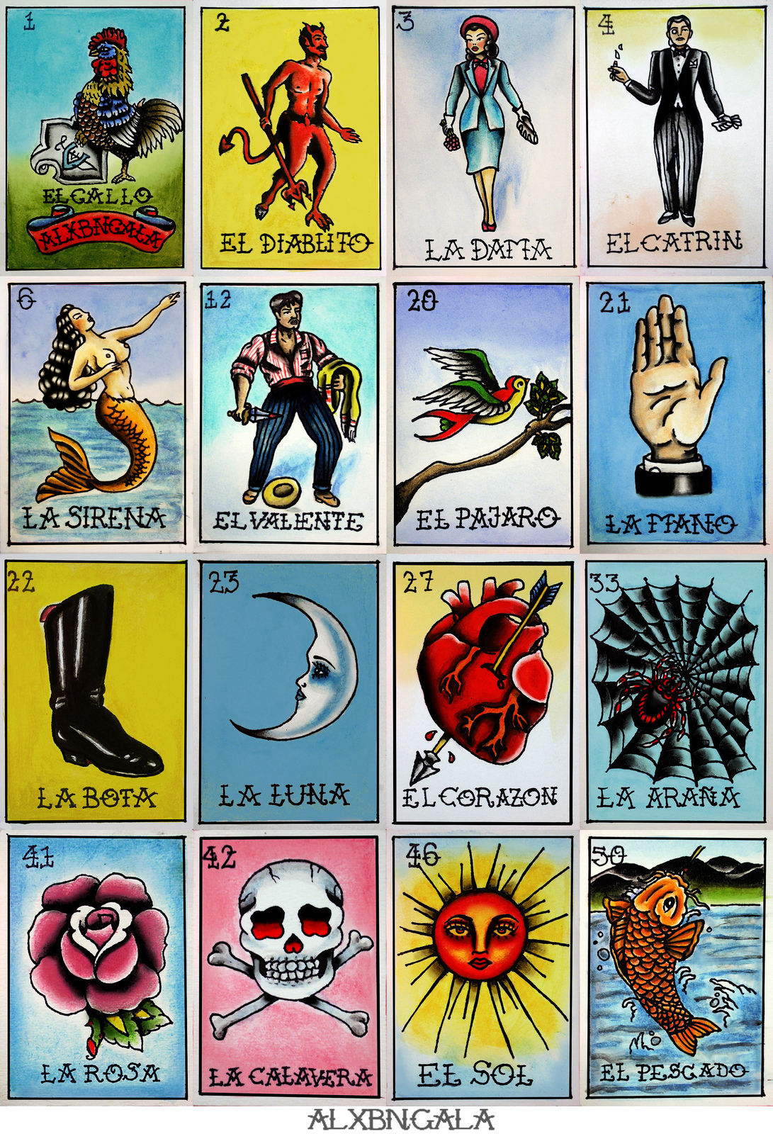 Loteria By Alejandra L Manriquez Shared Alxbngala