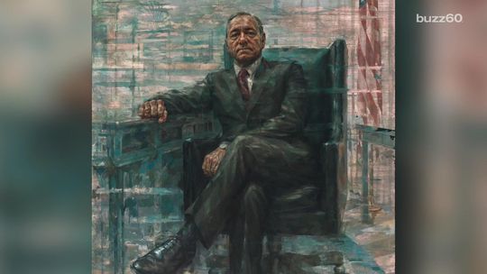 House Of Cards Premiere President Underwood S Portrait