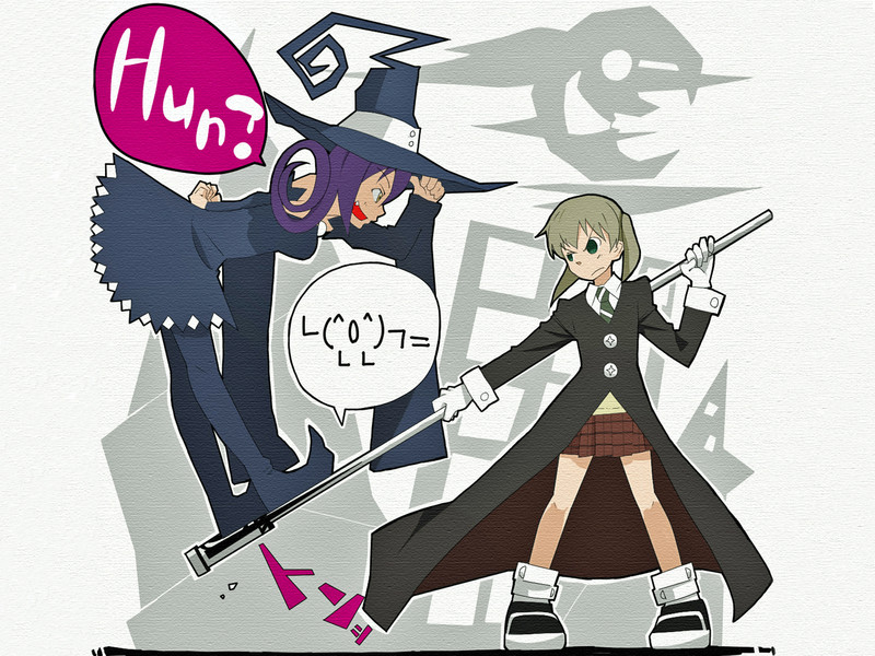 Kawaii Wallpaper Soul Eater Blair Maka Alban