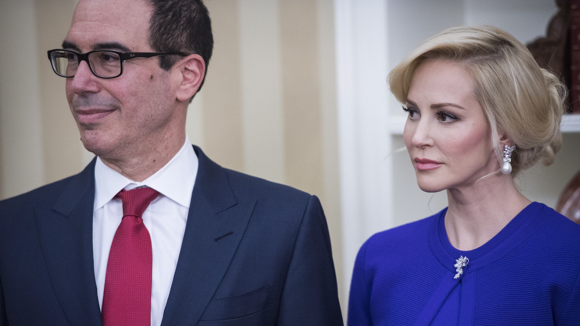 Steven Mnuchin Louise Linton Requested Government Jet For Honeymoon