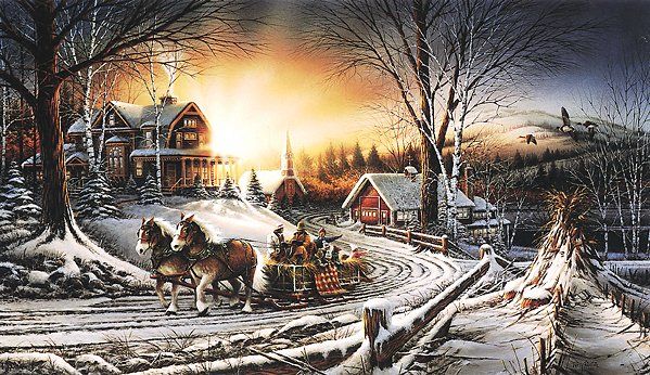 Pleasures Of Winter Artist Terry Redland