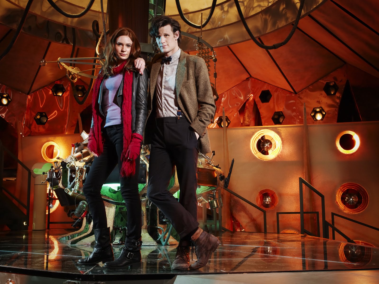 Matt And Karen Doctor Who Wallpaper Gillan Smith