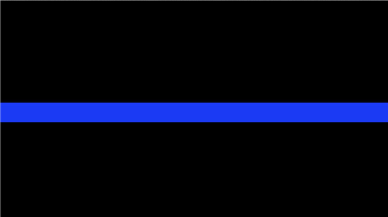 Thin Blue Line American Flag Wallpaper Picture