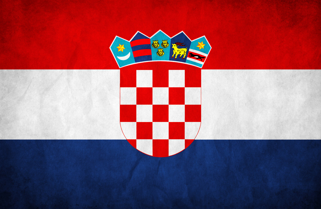 Croatia Flag Emblem HD Wallpaper Background Image