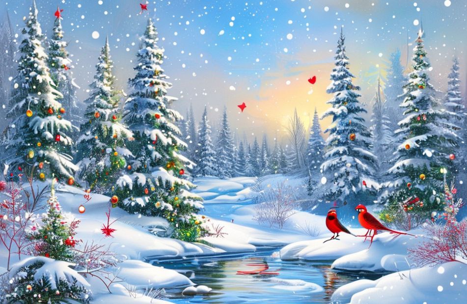 Christmas Nature Wallpaper