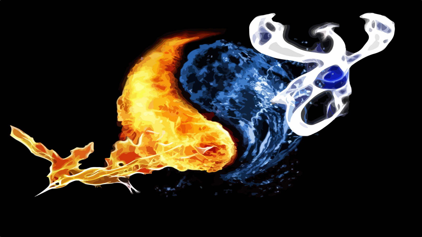 Moltres And Lugia Wallpaper By Acastrodesigner