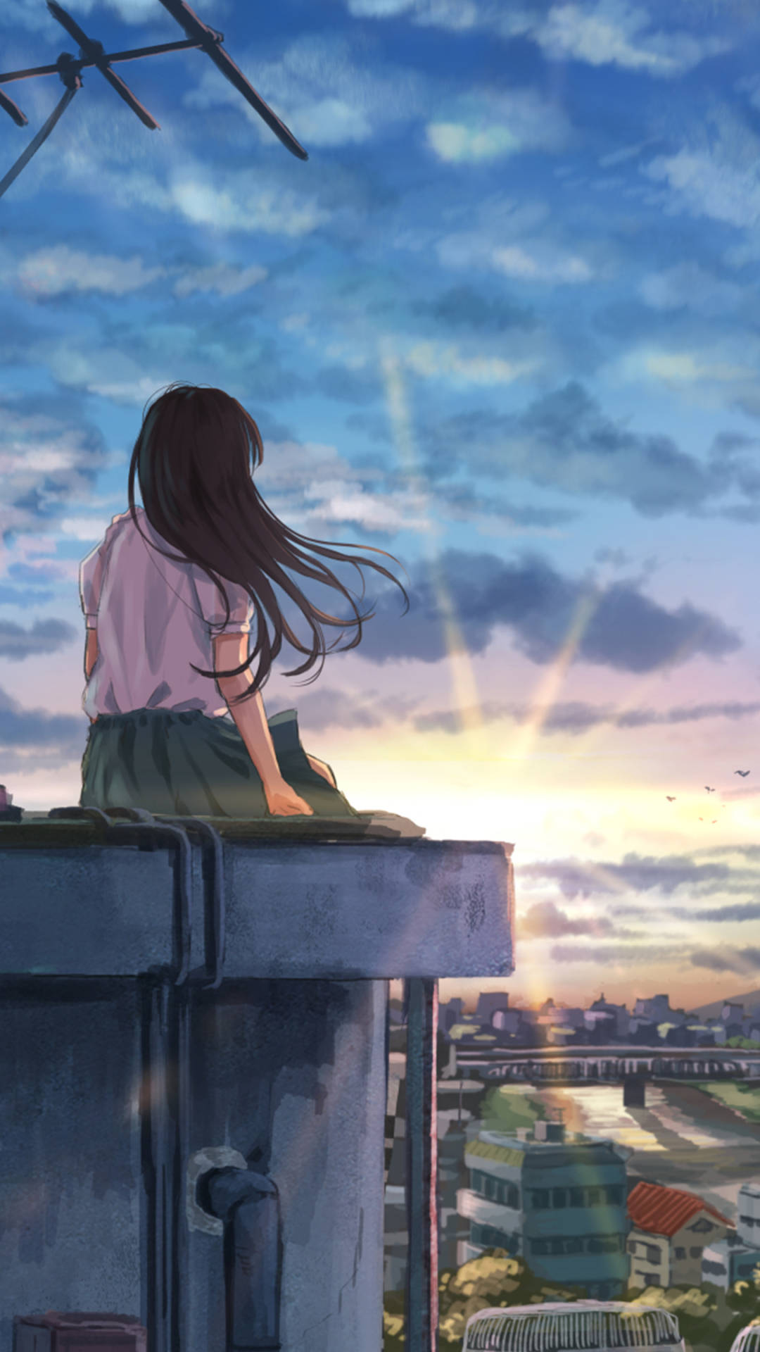 Anime Girl Phone Wallpaper