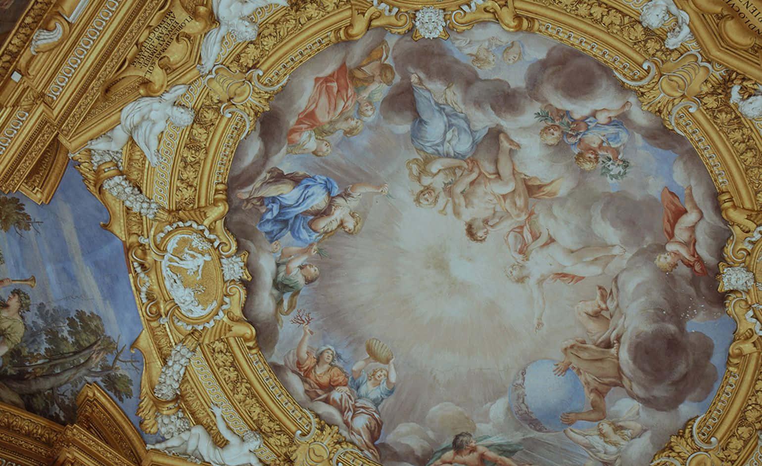 Renaissance Aesthetic Sala De Apollo Wallpaper
