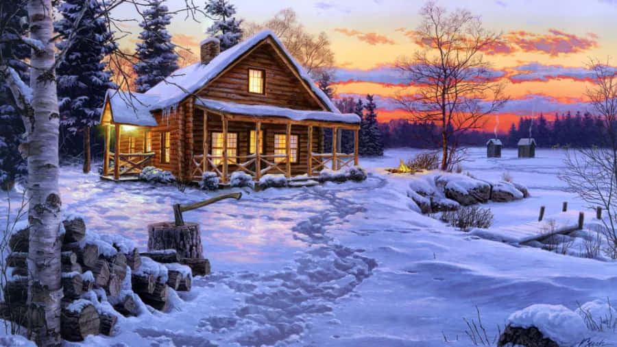 Winter Snow Desktop Wallpaper