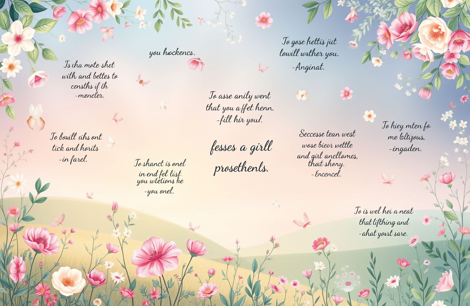 Girl Quotes Wallpaper