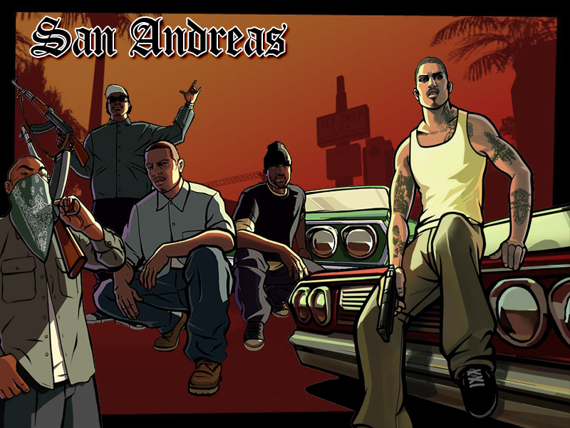 Grand Theft Auto San Andreas Wallpaper