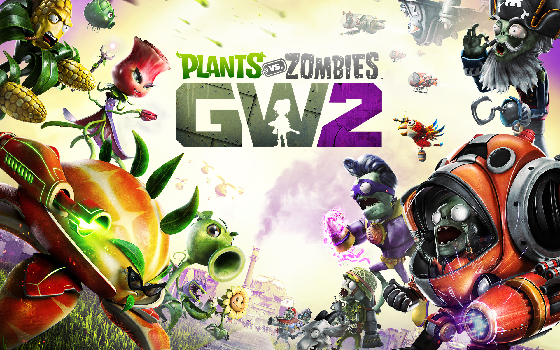 Plants VS Zombies Wallpaper by TheBenzR on DeviantArt