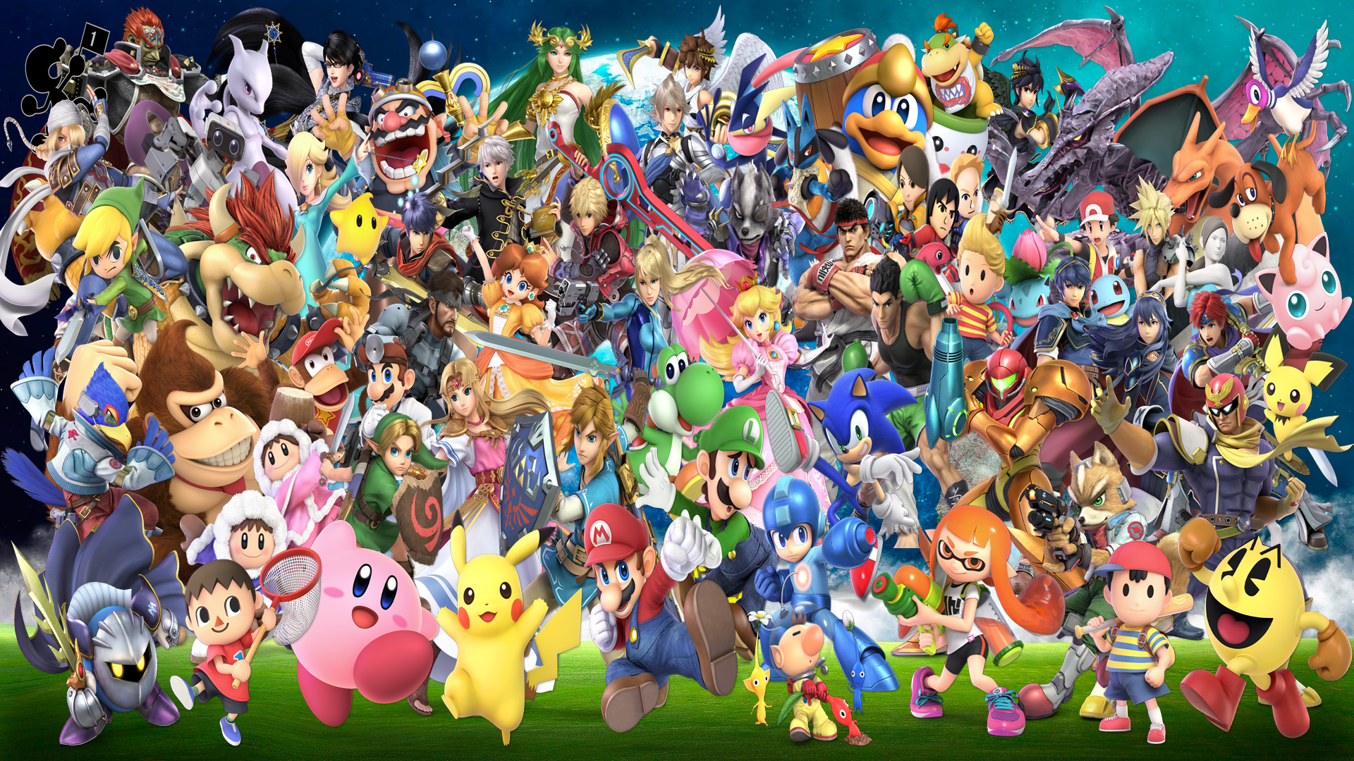 Super Smash Bros Ultimate By Darkmangc