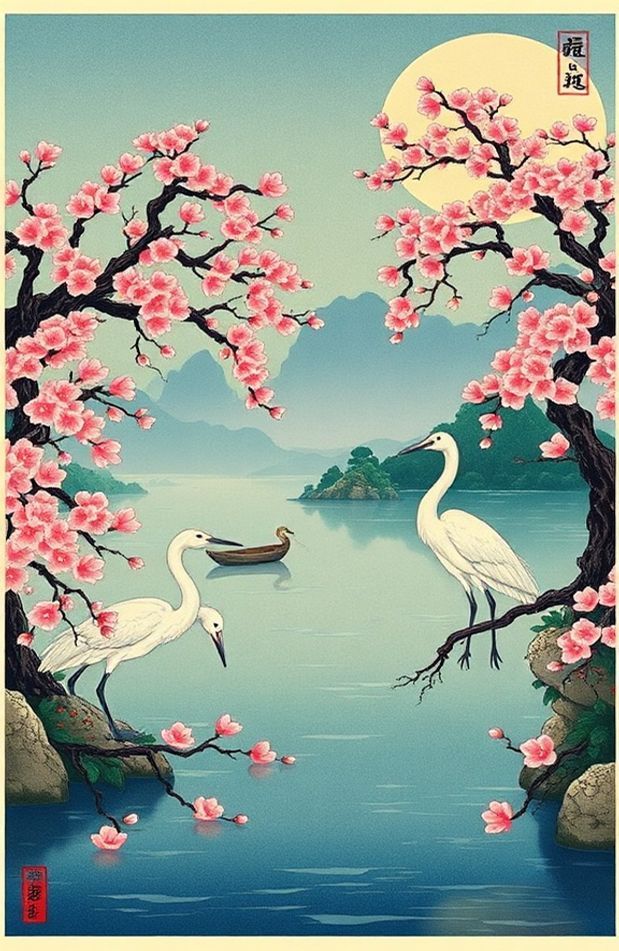 Ukiyo E Wallpaper