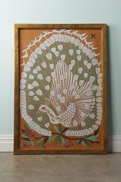 Peacock By Shelley Hesse Anthropologie