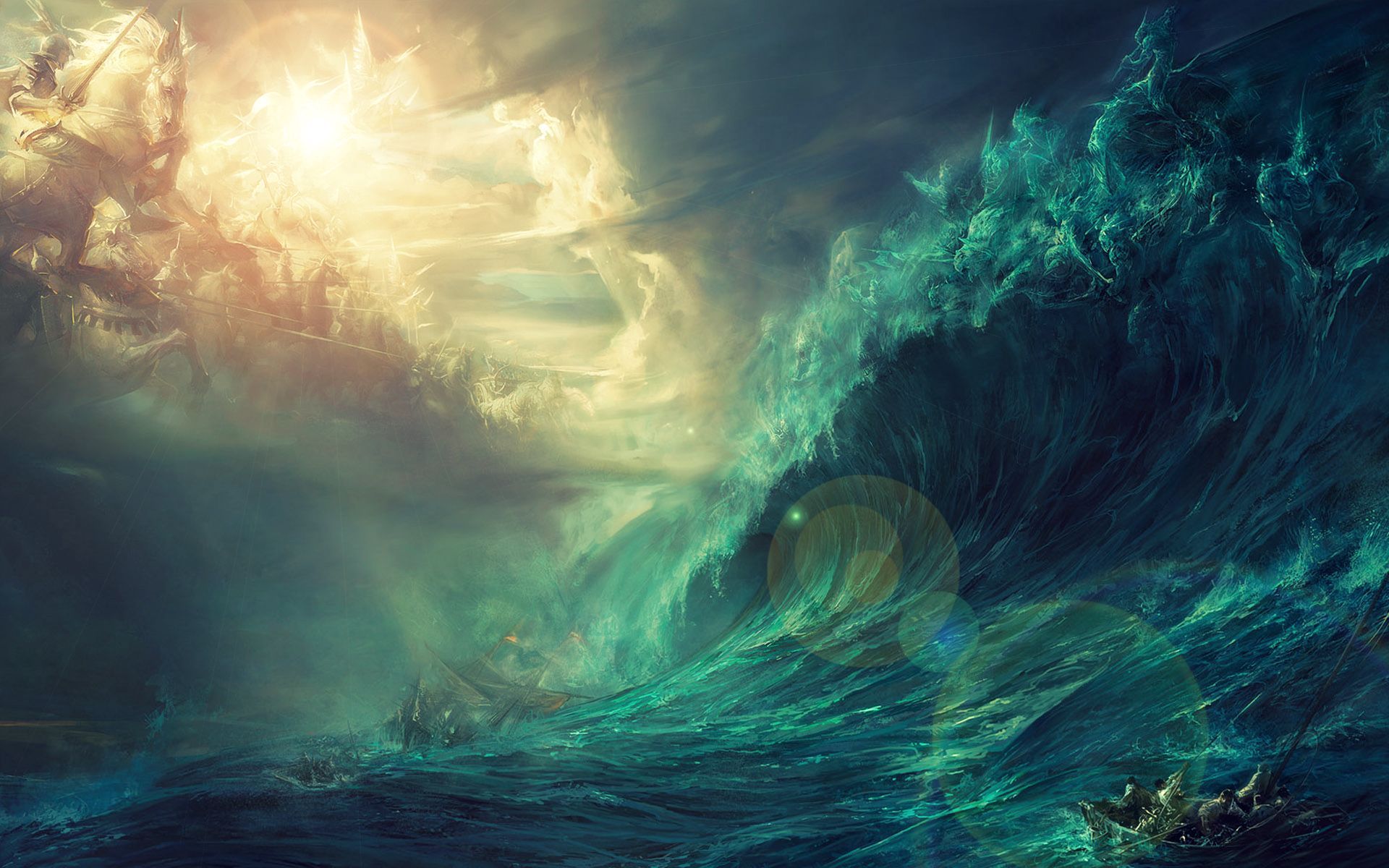 Wallpaper HD Raging Seas Waves Ocean Storm Rough Chop X