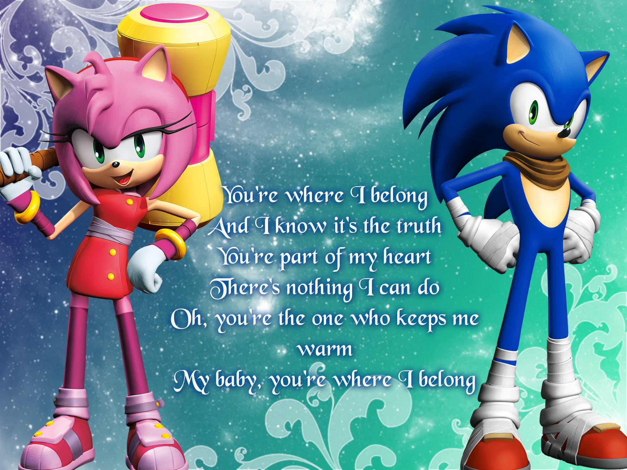 Sonic And Amy Boom By Sonamy115