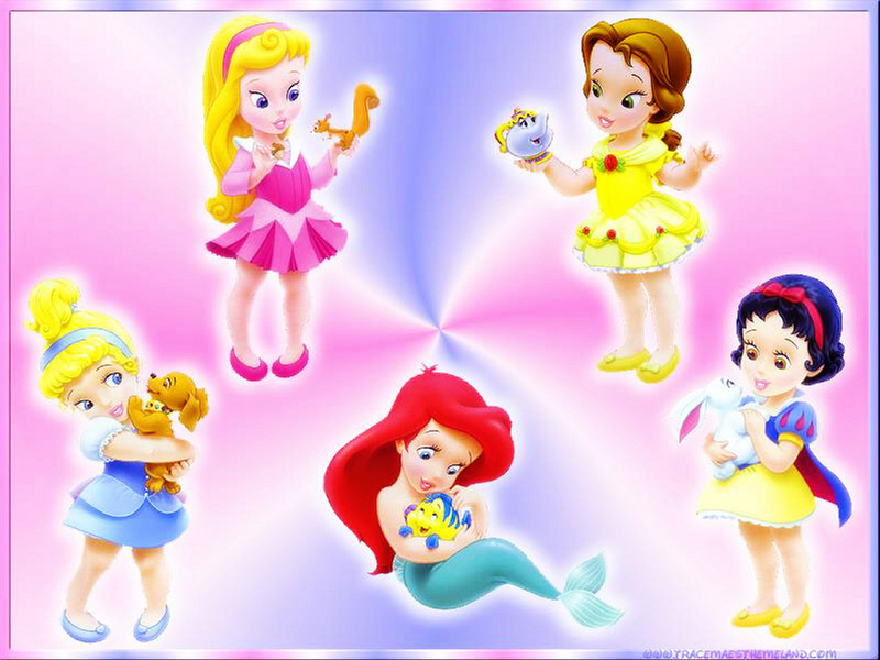 Disney Princess Image Little Princesses Wallpaper Photos