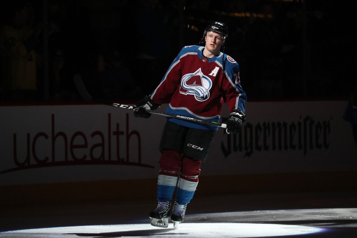 Nathan Mackinnon Runs Away With 1st Star Of The Week Honors Mile