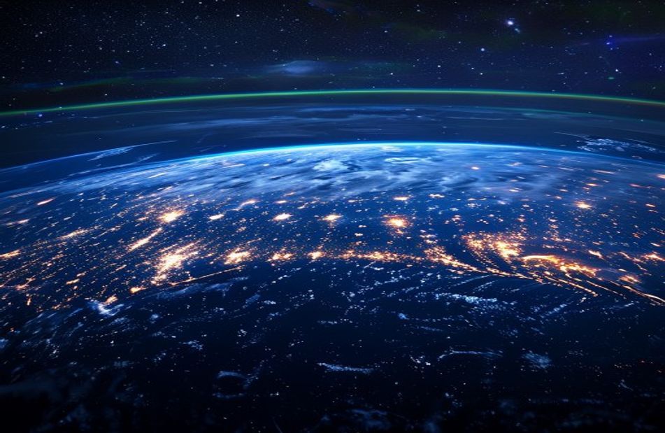 Earth At Night Wallpaper HD