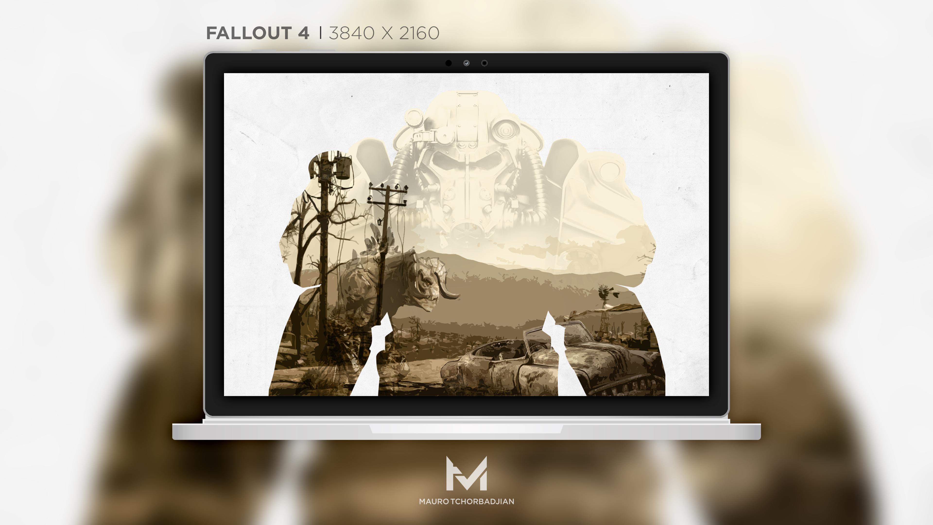 Fallout 4k Wallpaper By Heraklian