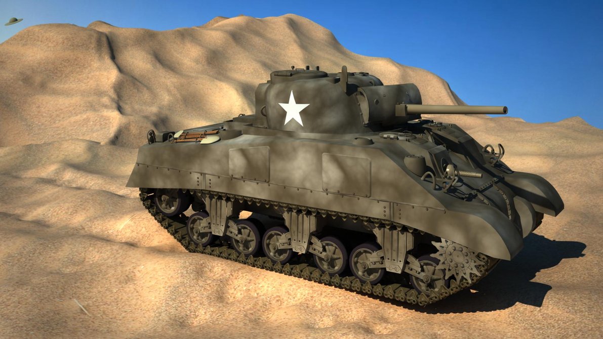 Sherman M4 By Medusasdeath