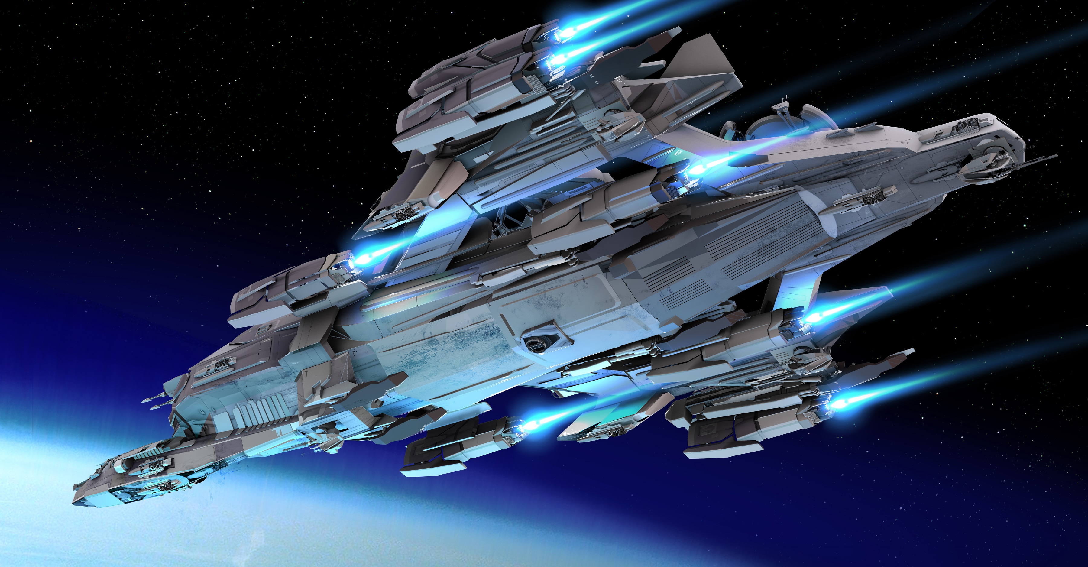 Star Citizen Sci Fi Spaceship Game Space F Wallpaper Background