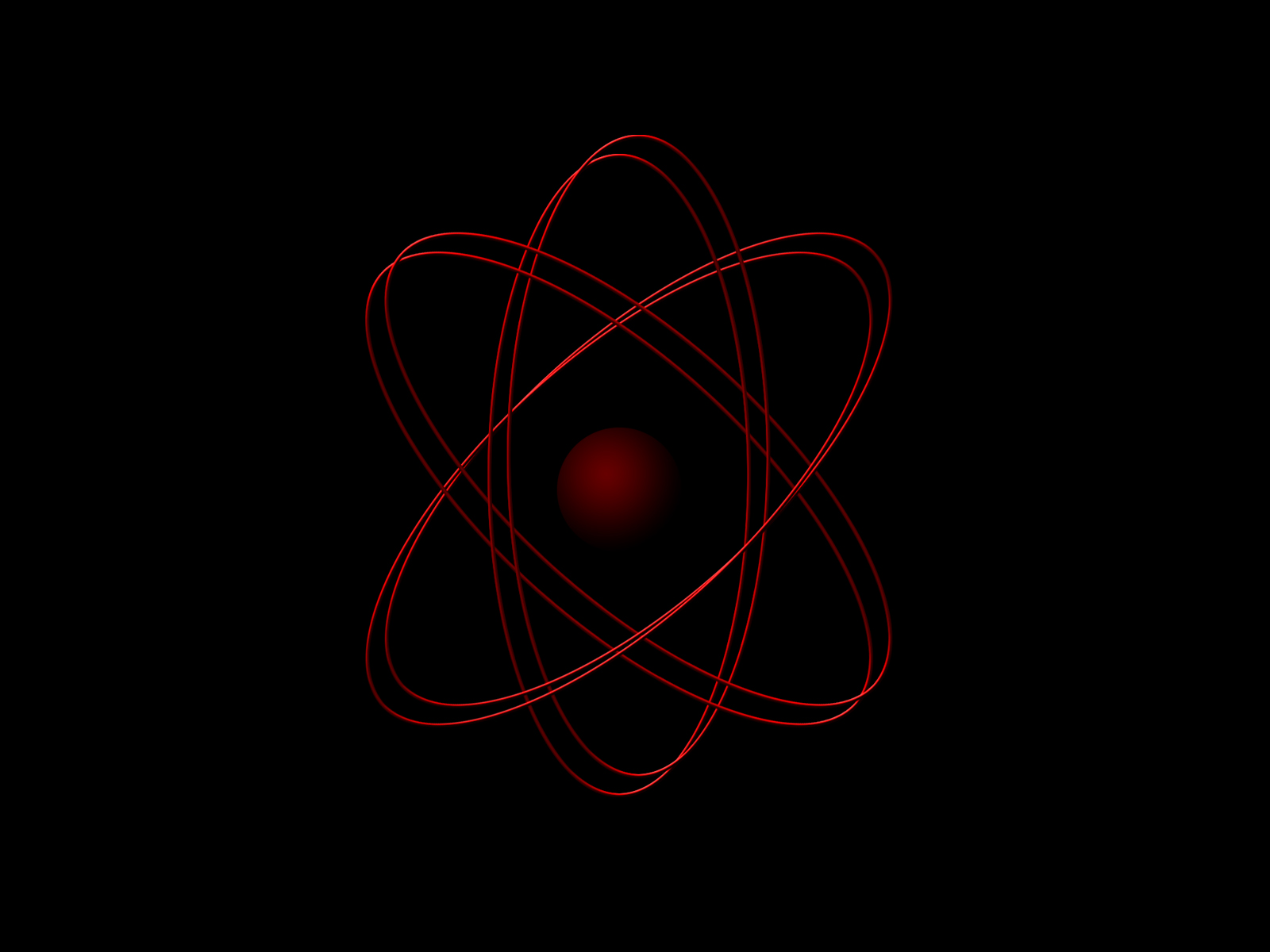 Wallpaper 392 Atom Red and Black Wallpapers 1600x1200