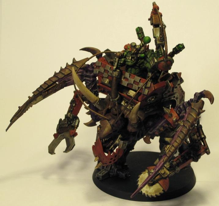 Conversion Looted Orks Tyranids Warhammer Carnifex