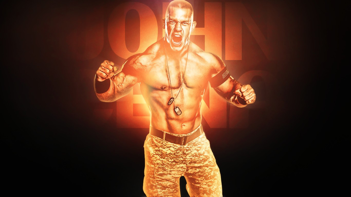 Wrestling Super Stars John Cena New HD Wallpaper