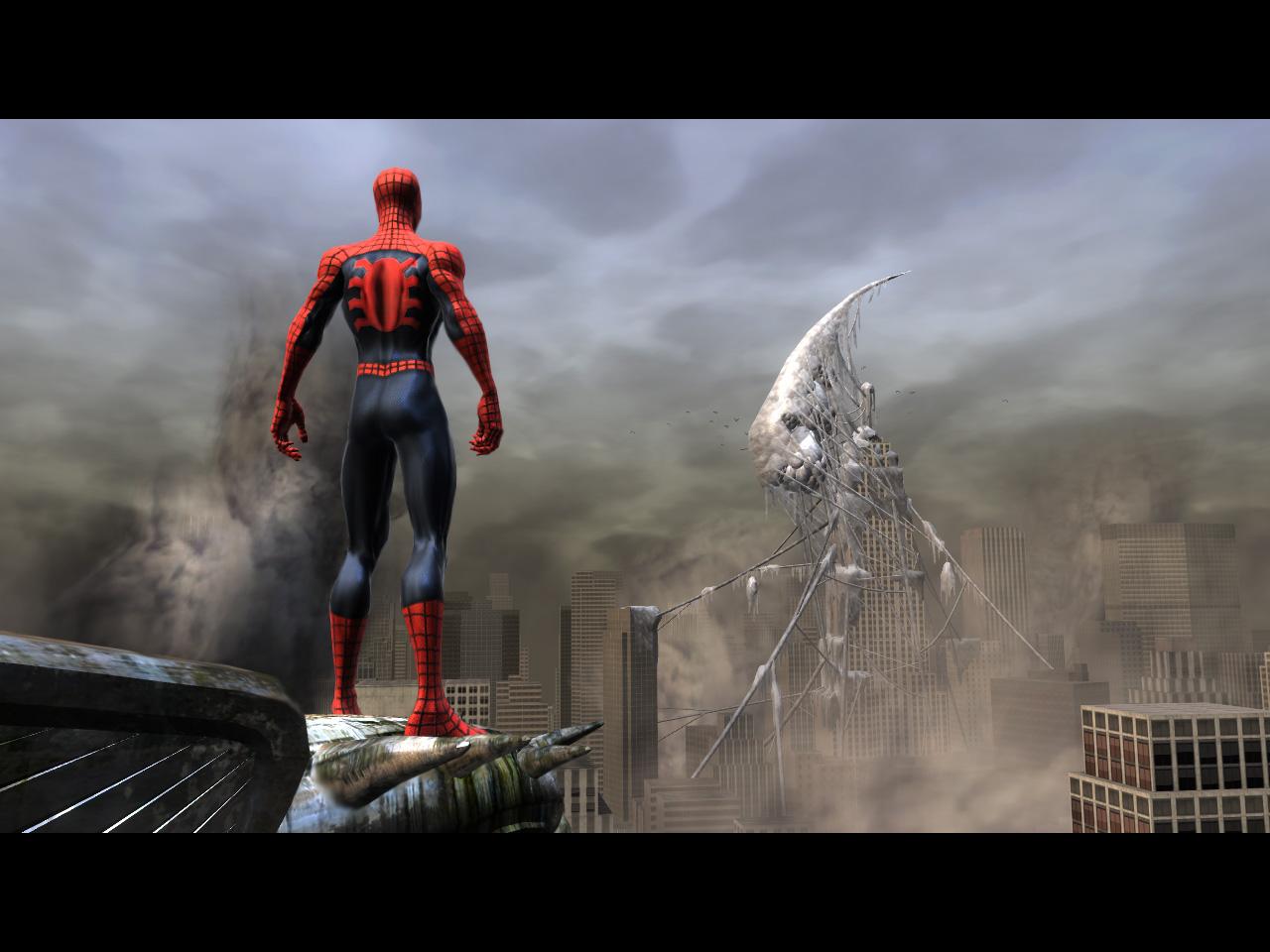 Super Punch Spider Man Web Of Shadows Desktop Wallpaper