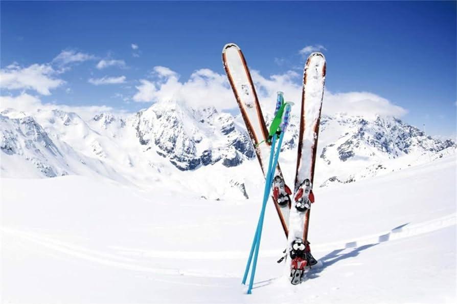 Amazon Leyiyi Ski Board On Mountain Top Backdrop