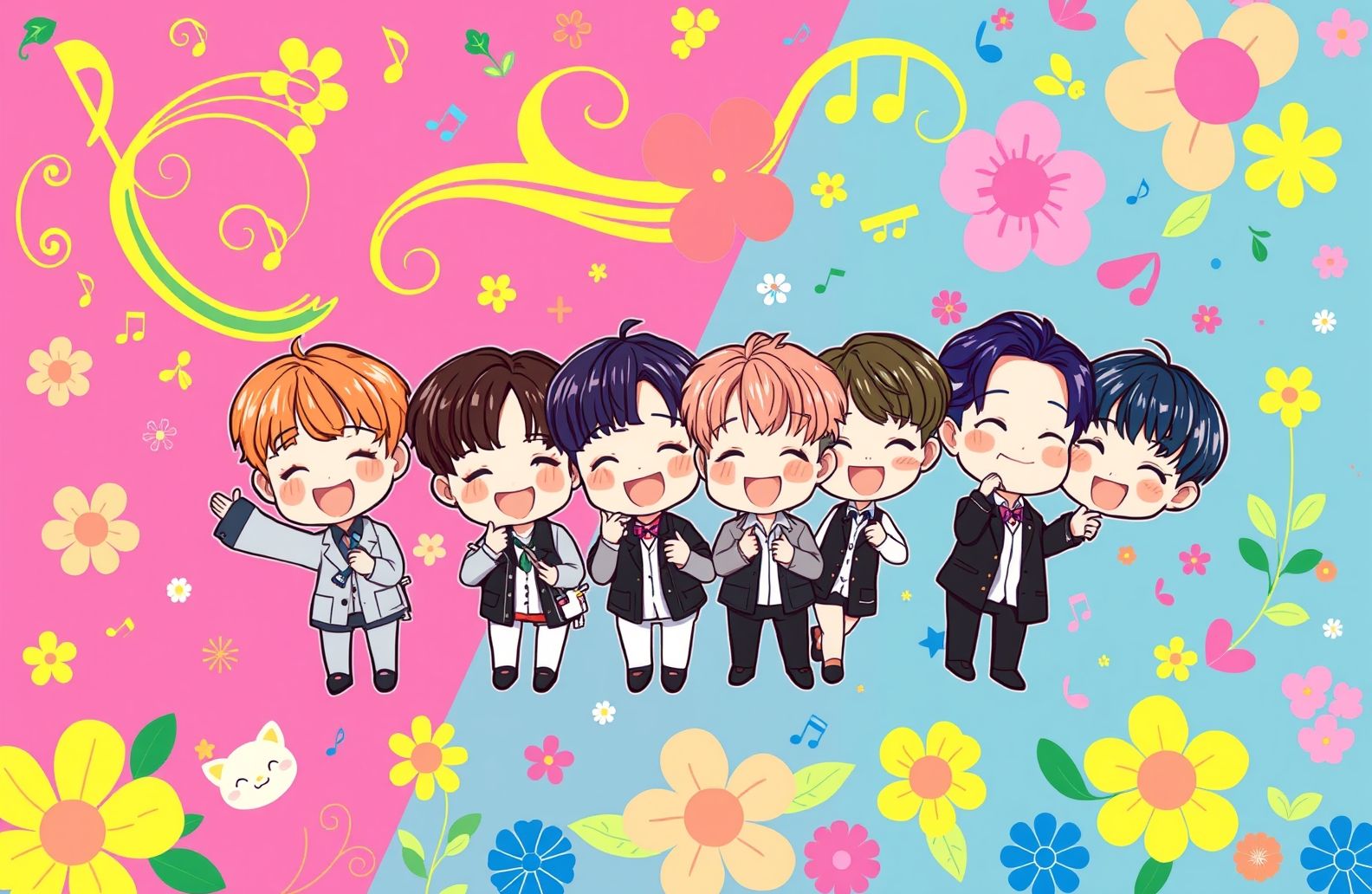 Bts Cute Wallpaper