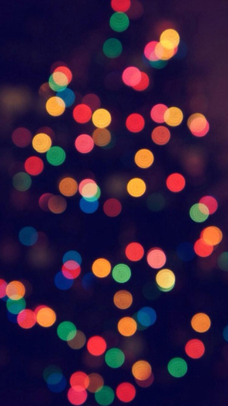 Free download Christmas Tree Bokeh iPhone 6 Wallpapers iPhone 6