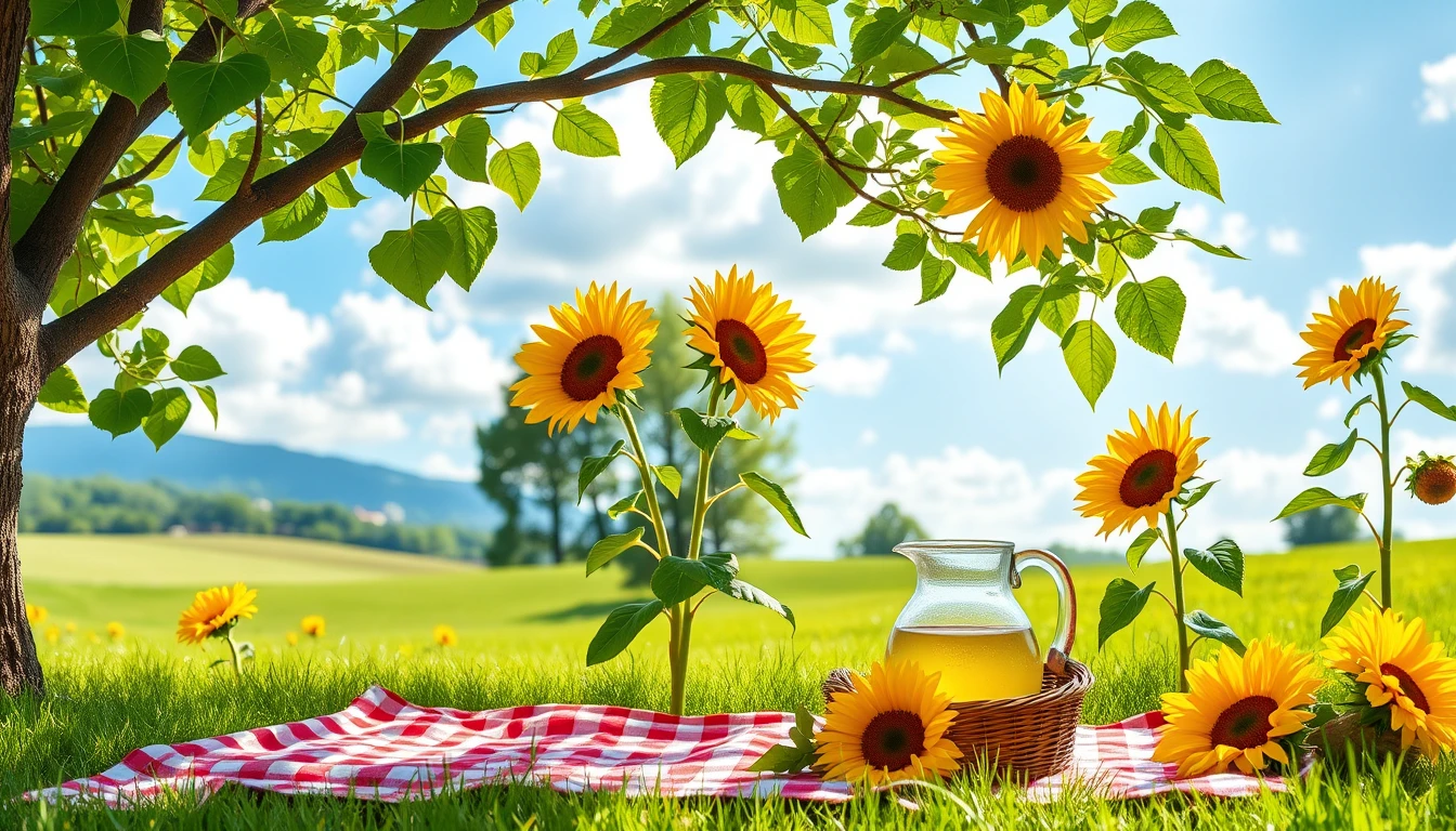 July Background