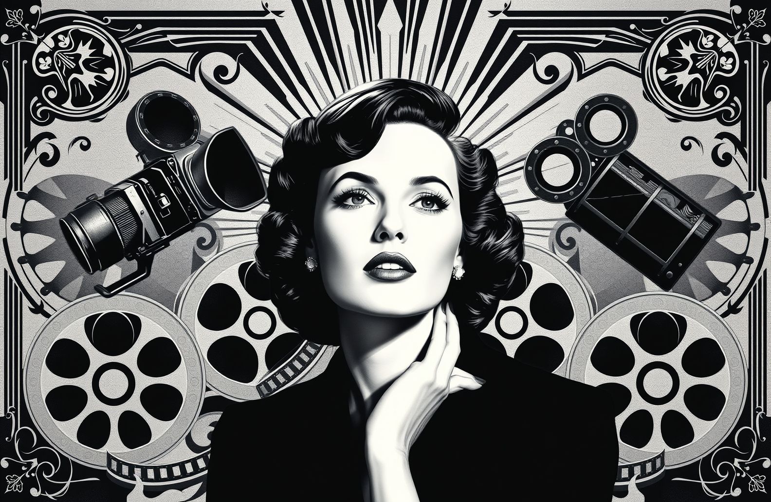 Vintage Actress Wallpaper