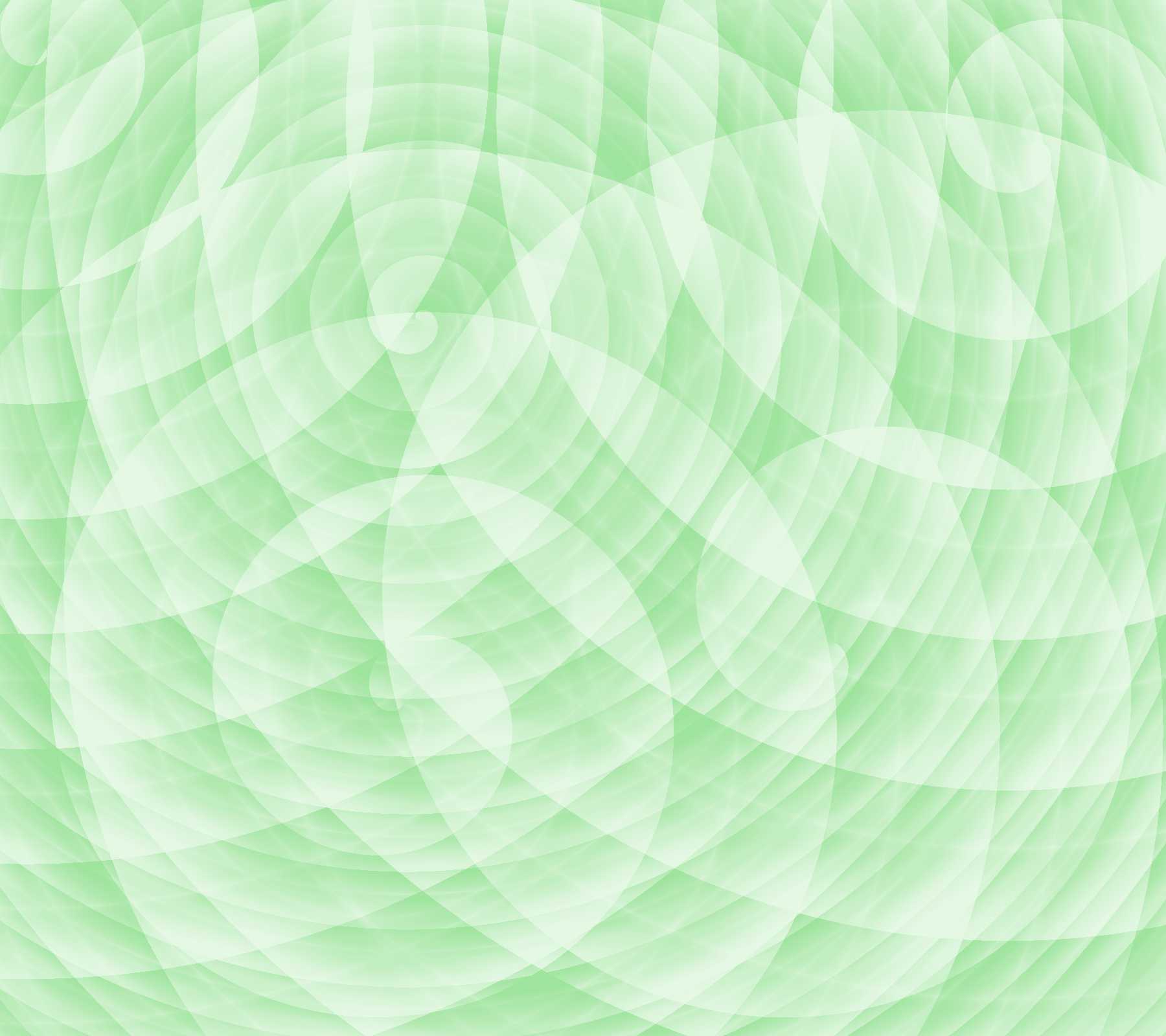 Light Green Random Spiral Swirls Background