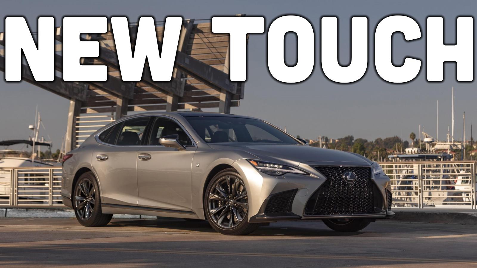 Lexus Has Finally Ditched The Stupid Trackpad In Its Flagship Ls