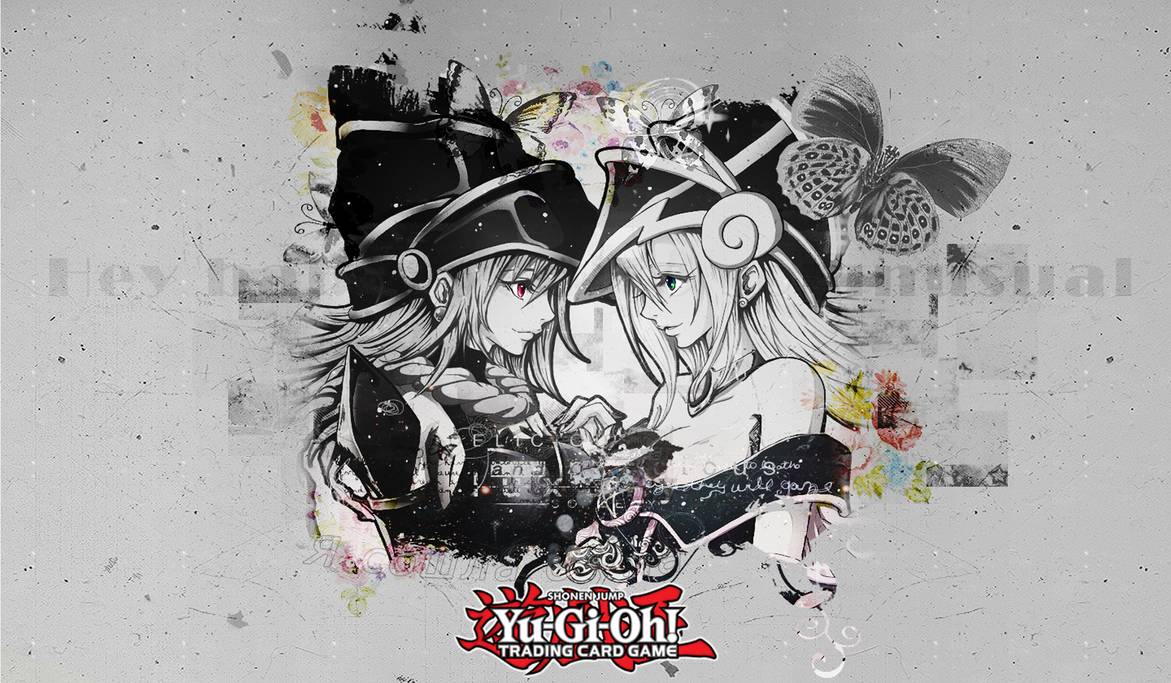 Gagaga And Dark Magician Girl Playmat By Ygo Wallpaper