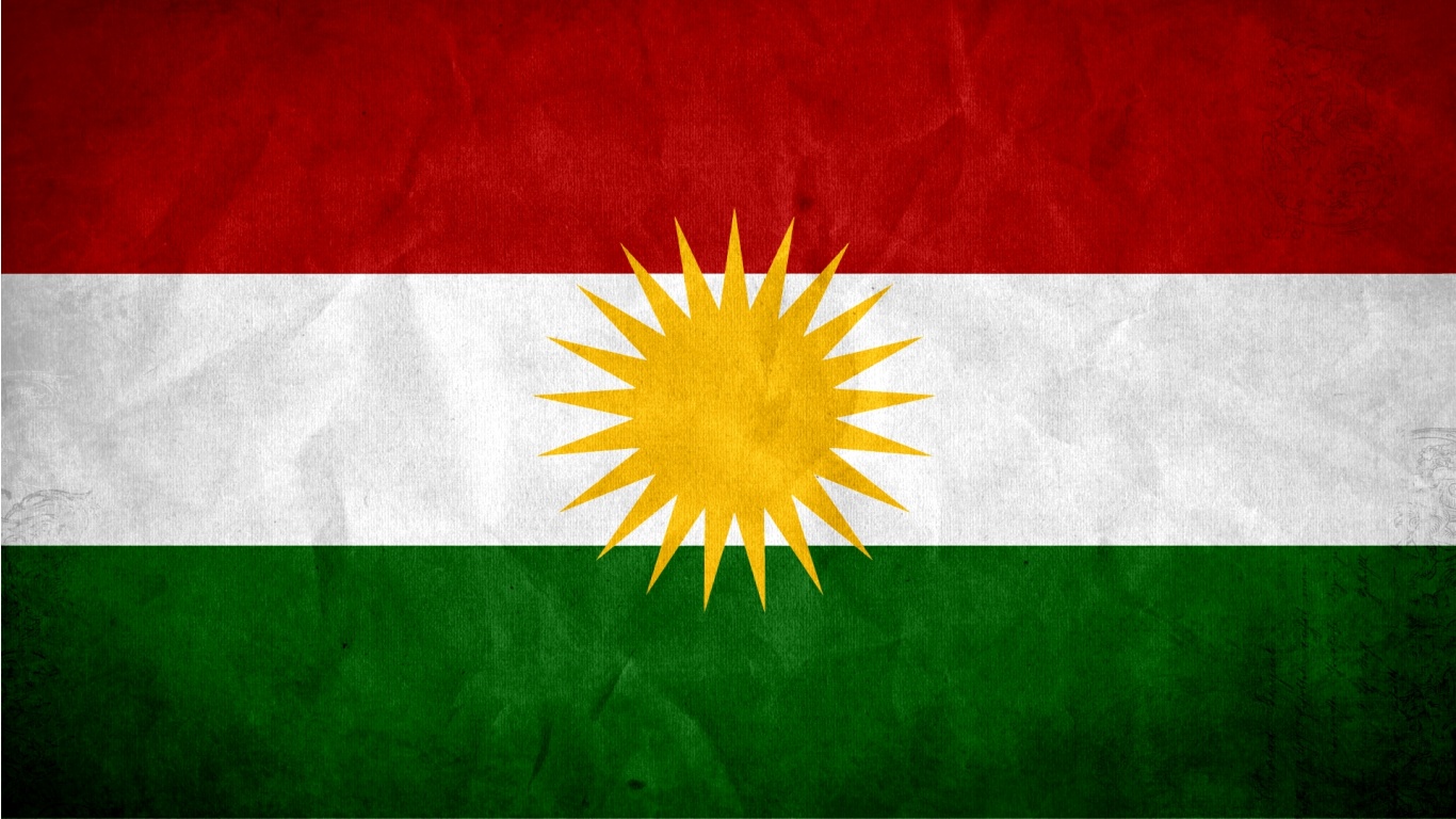 Kurdistan Flag Desktop Wallpaper And Stock Photos
