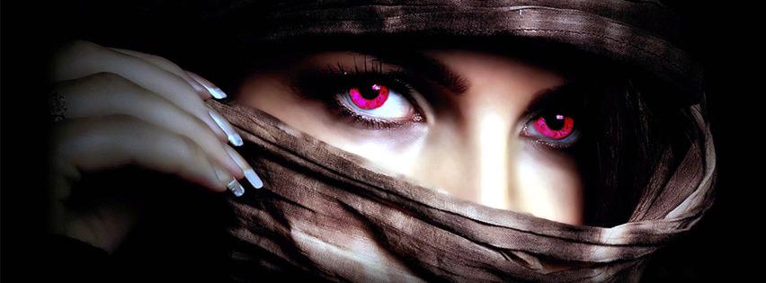Most Beautiful Eyes Profile Timeline Cover Wallpaper