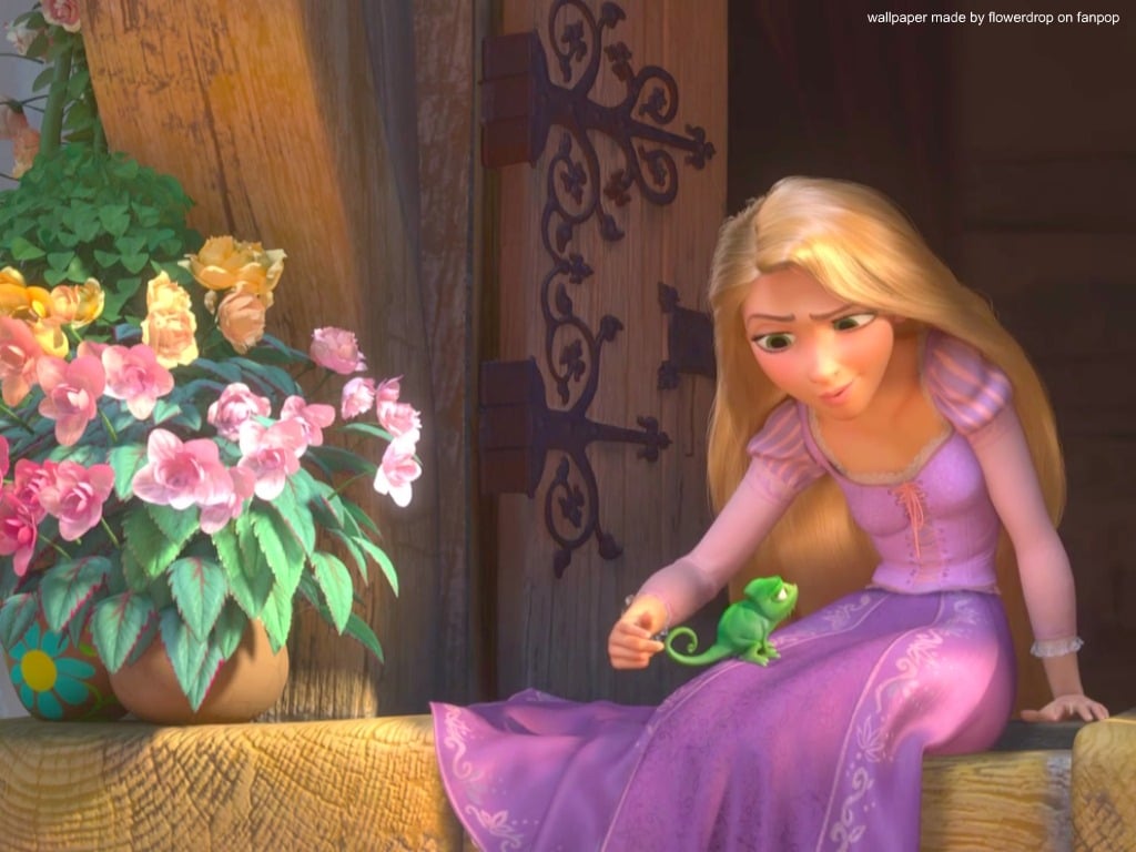 Disney Princess Rapunzel Wallpaper 1024x768