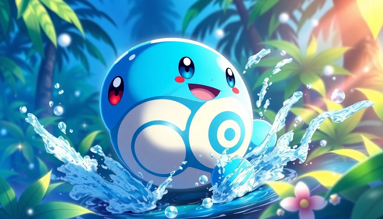 Poliwhirl HD Wallpaper