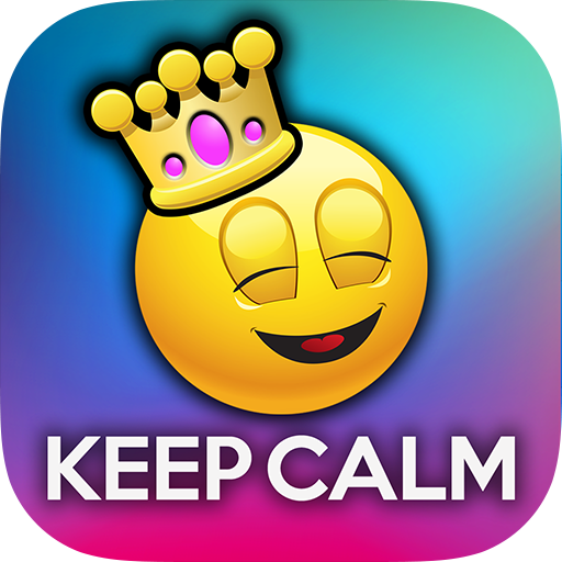 Emoji Keep Calm Funny Poster Creator Tiny Mobile