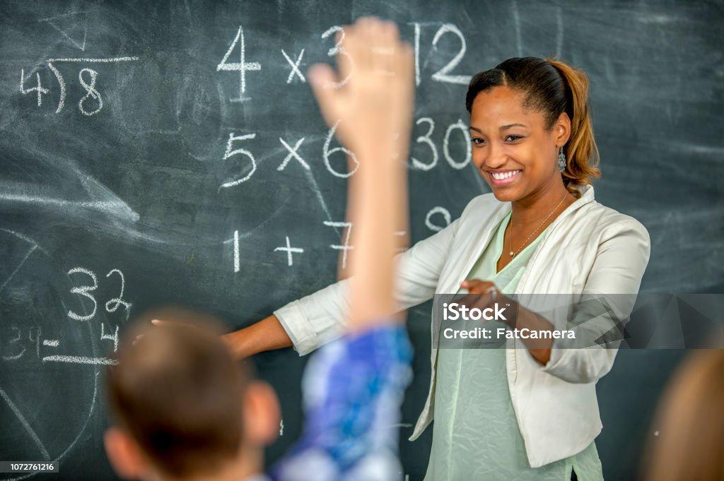 Student Asks A Question Stock Photo Download Image Now Teacher