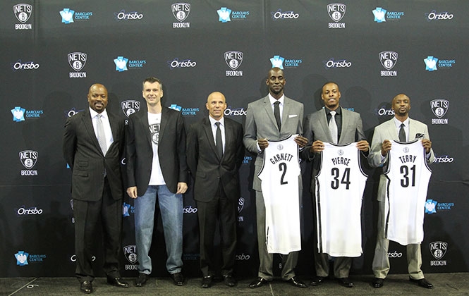 Nets Introduce Garnett Pierce and Terry Brooklyn Nets