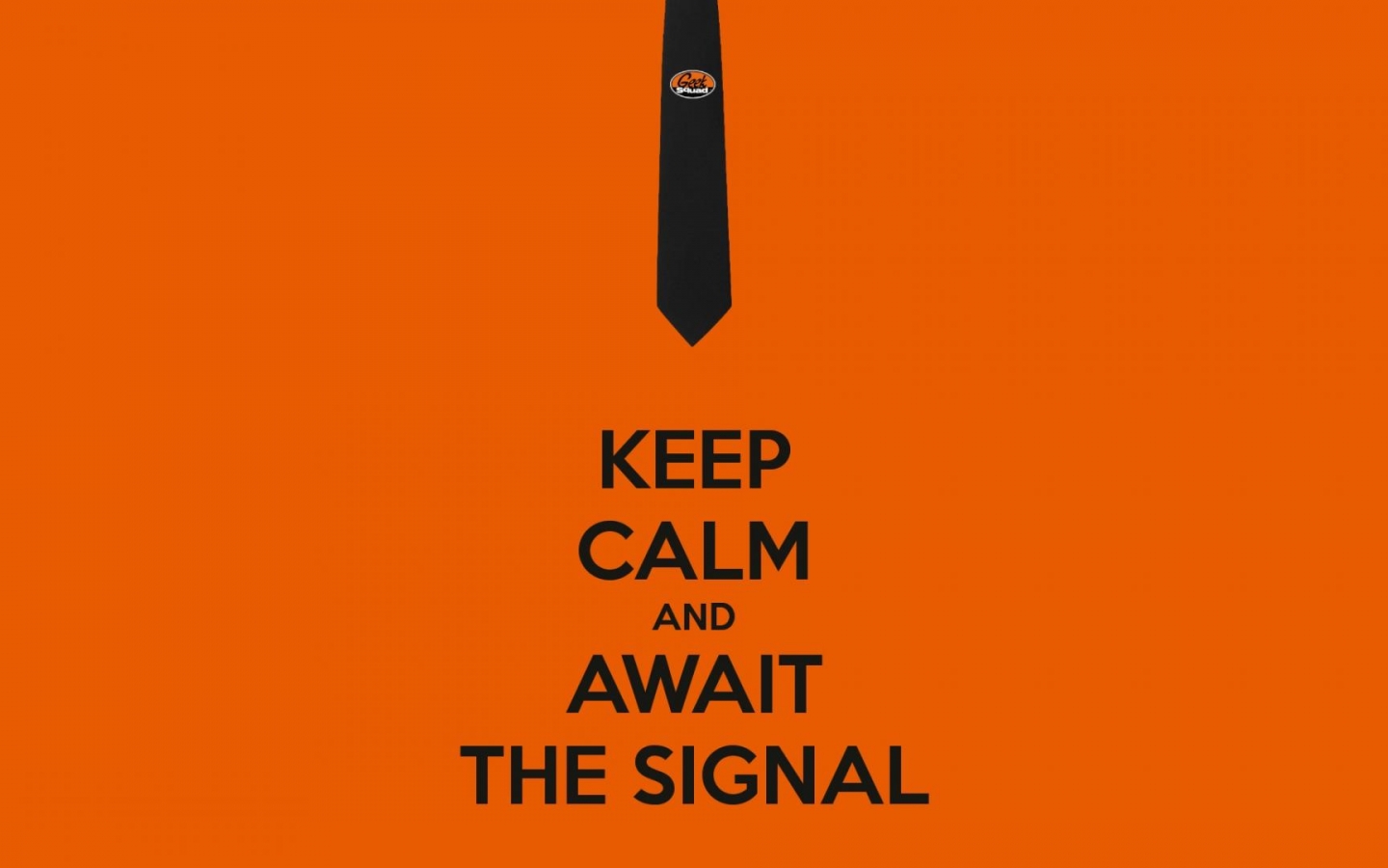 Signal Keep Calm And Agent Geek Squad Wallpaper