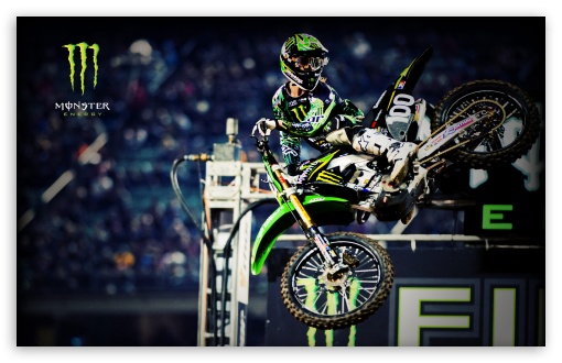 Monster Energy Motocross HD Wallpaper For Wide Widescreen