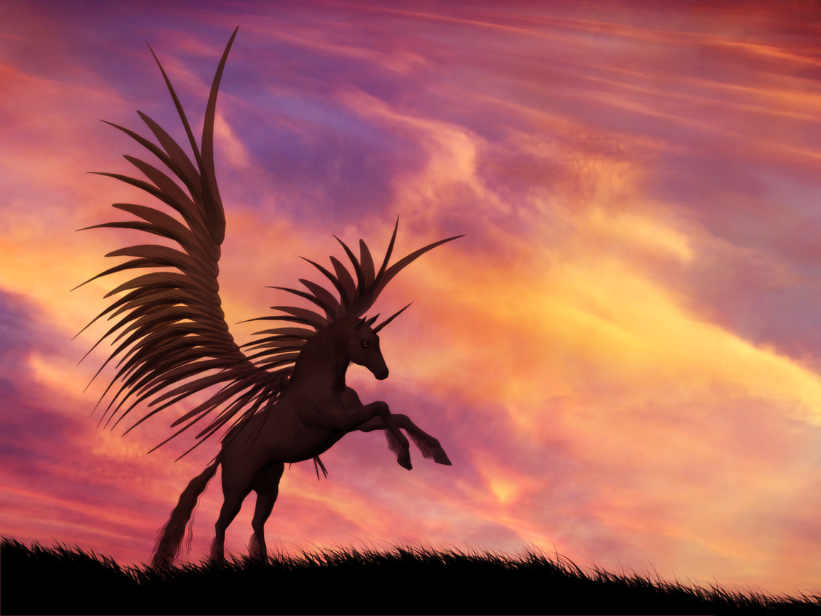 Fantasy Pegasus Wallpaper
