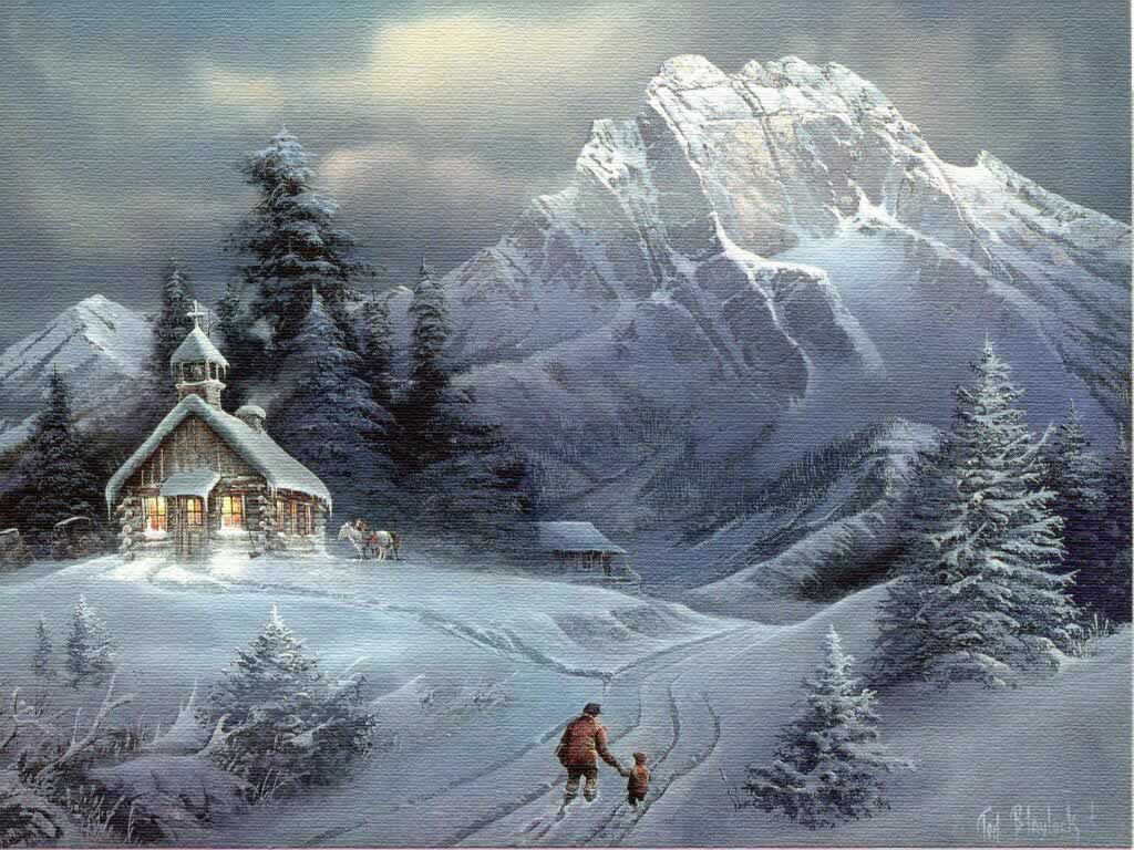 Beautiful Nature Winter Wallpaper HD In